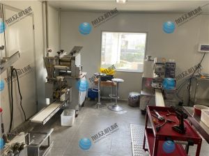 老客戶回購(gòu)《JGB-210餃子機(jī)》師傅上門已上門調(diào)試安裝完成